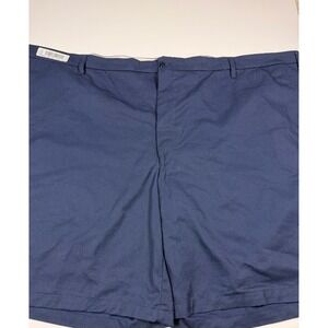 UniFirst Softwill Mens Navy Blue Twill Work Shorts Size 58X Big & Tall 52 Waist